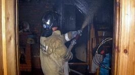 Пожарно-спасательные подразделения выезжали на пожар в Коношском районе  Архангельской области.